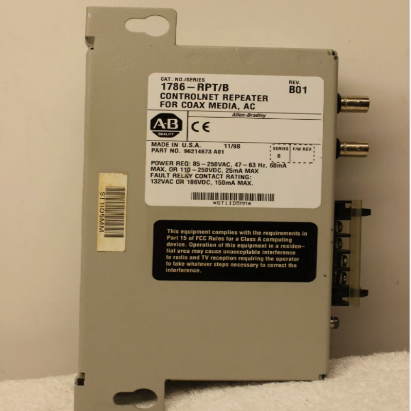 Allen-Bradley 1786-RPT/B ПОВТОРИТЕЛЬ CONTROLNET СЕРИИ B