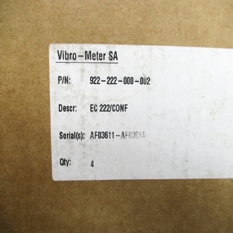 EC222 922-222-000-002 MEGGIT VIBRO METER