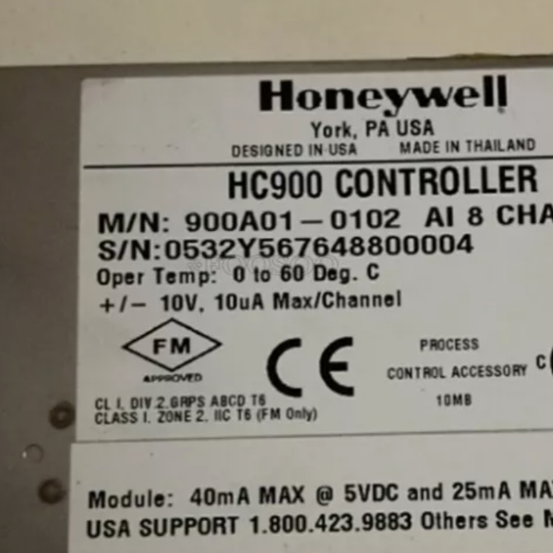 Модуль аналогового ввода Honeywell 900a01-0102